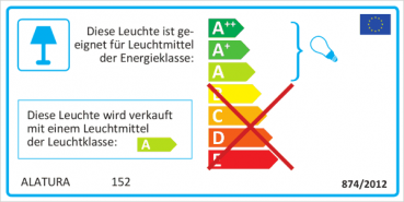 Alabasterlampe Ellipso 5 Creme LED