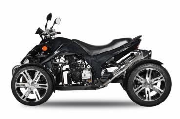 SPY Racing EEC Quad 250cc Euro 4 EFi | 2 Pers. Zulassung | 4-Gang + RG | Kardan Differenzial (schwarz)