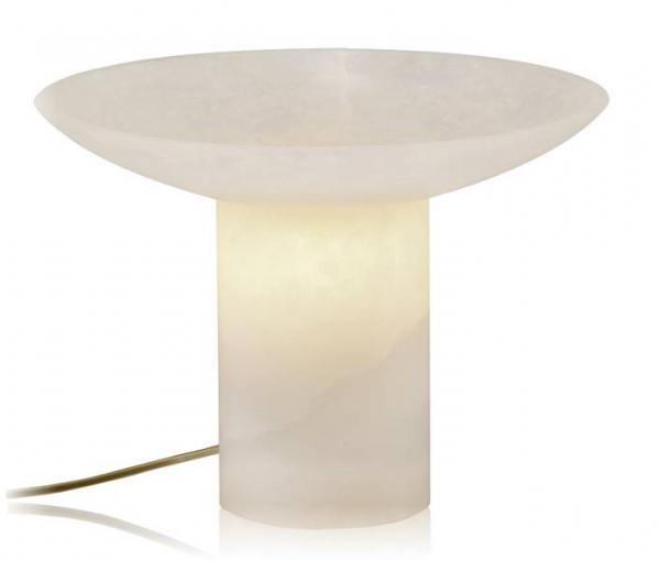 Alabasterlampe Olympia 30 Creme