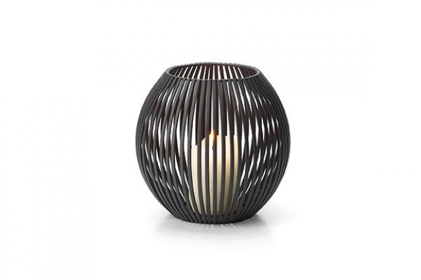 Windlicht "Louisiana S" by Philippi Design Höhe 17cm Eisen-pulverbeschichtet Kerzenhalter