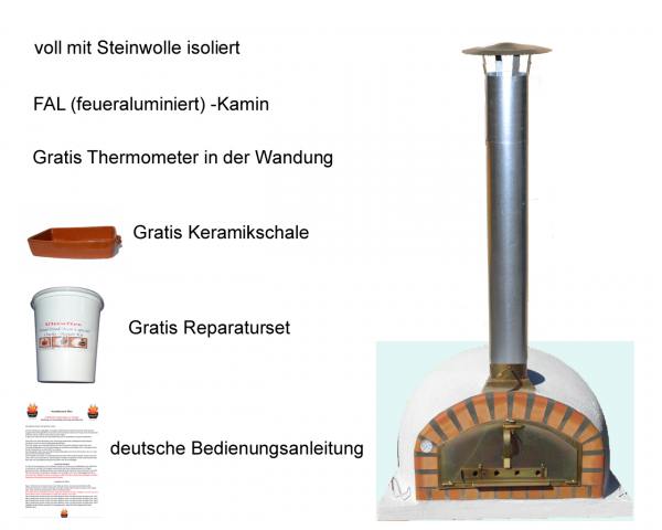 Traditioneller Steinbackofen Pizzaofen Pizzaioli 100