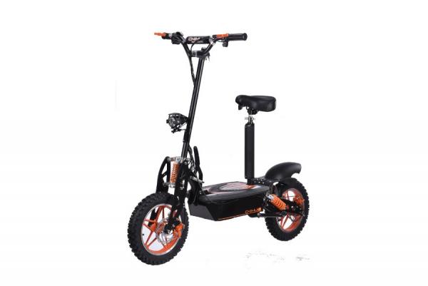 "Merdican" E-Scooter Bis Zu 40 Km/H Schnell - Mit 25km Reichweite, 48V | 1500W | 12AH Akku, Mit Sitz, Bremsen Und Lichter -C002B